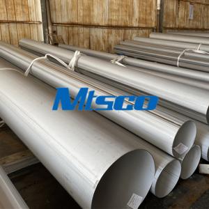 China Annealed Pickled 304L 316L 6m AD2000 Stainless Steel Welded Pipe factory