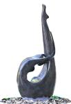 48 Inch Modern GYM Sculpture Water Fountains With OEM Acceptable