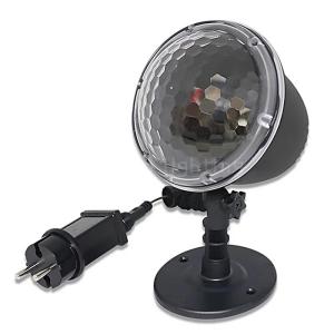 China Outdoor Garden Light Halloween Mini LED Snow Crystal Magic Gobo Projector factory