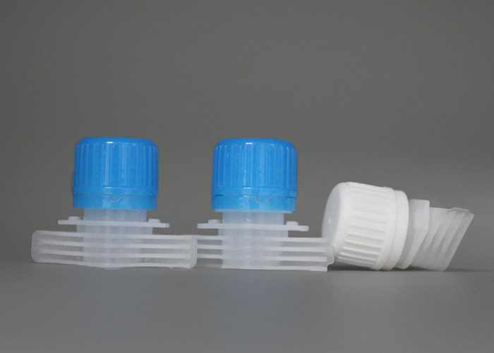 Tamper Proof Food Grade Plastic Spout Caps With Internal Diameter 16mm For Doypack
