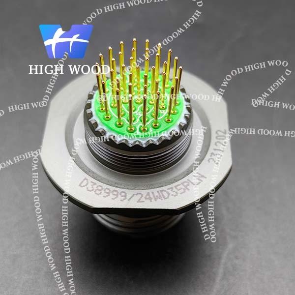 MIL-DTL-38999 Series Ⅰ，Ⅱ，And Ⅲ Connectors , D38999/24WD35PLN D38999 Series Ⅲ