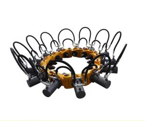 China KP380A Round Hydraulic Pile Breaker Construction Equipment For Concrete Pile Crushing factory