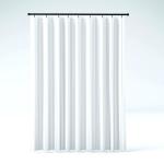 Eco Friendly Waterproof Shower Curtain For Hotel