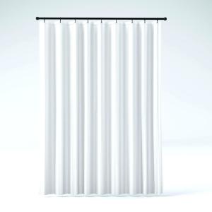 China Eco Friendly Waterproof Shower Curtain For Hotel factory