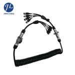Nickle Plated Connector 7 Pin Backup Camera Video Cable