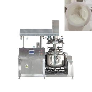 China Chemical liquid soap making machine homogenizer mixer cosmetic heating stainless steel double jacketed mixing tank factory