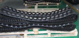 China Black Small Rubber Track High Speed 250*52.5*78 Rubber Tracks For Trucks factory