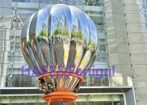 China Shopping Mall Event Inflatable Mirror Balloon PVC Hot Air Stage Decoration factory