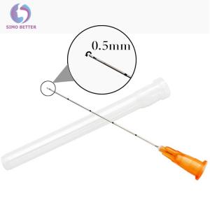 China Medical Blunt Tip Syringe Needles Micro Cannula Piercing Needle For Filler Injection factory