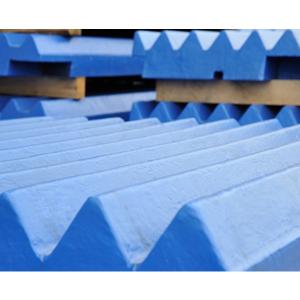 China Parker Series Jaws jaw crusher spare parts manganese jaw liners for mining rock crushers factory