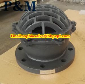 China flanged end BS4504 foot valve factory