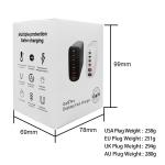 160W 4USB 2USB-C Ports PD Fast Desktop Charger For MacBook And Laptop Power