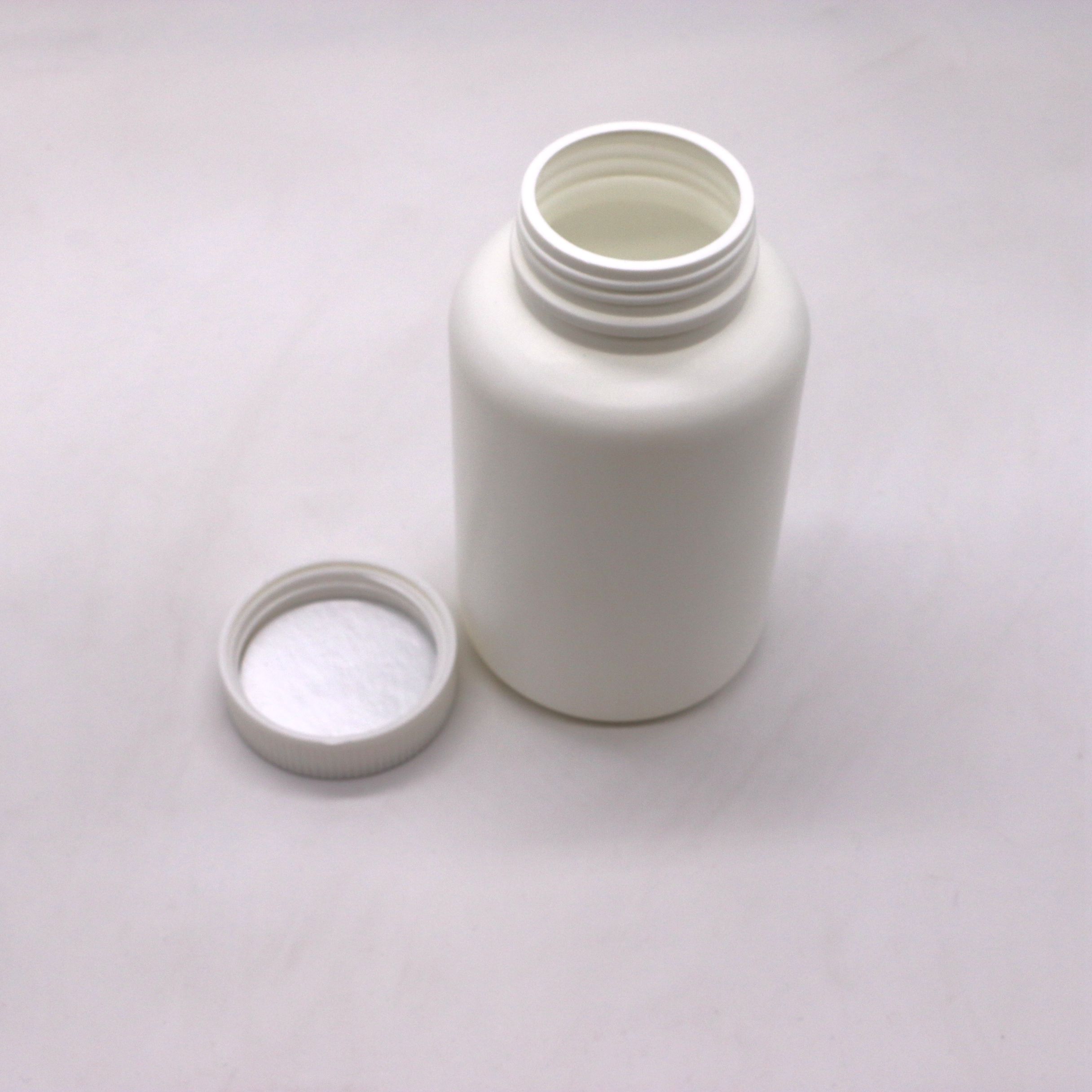HDPE 500ml Plastic Supplement Holder Bottle Child Resistant Cap Medicine Container