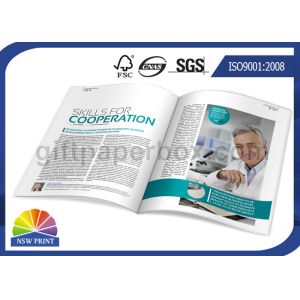 ISO Custom Magazine Printing / Brochure Printing Services With Fast Delivery