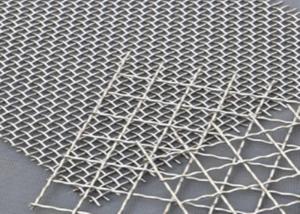 China 0.5MM Mine Double Stainless Steel Crimped Wire Mesh factory