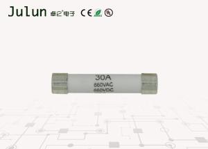 China Cylindrical Cap High Voltage Fuse 30Ma Quick Break Fast Blow Fuse 660v Ac / 660v Dc 6x30mm factory