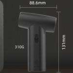 Rechargeable Hair Blower Dryer Set 80W Mini Leafless Hair Dryer for Home and