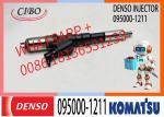 New Diesel Fuel Injector 095000-1210 095000-1211 6156-11-3300 for KOMATSU