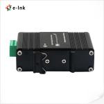 Micro Industrial 1-Port 100/1000X SFP to 1-Port 10/100/1000T 60W PoE++ Media