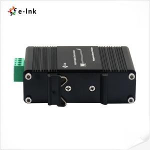 China Micro Industrial 1-Port 100/1000X SFP to 1-Port 10/100/1000T 90W PoE++ Media Converter factory