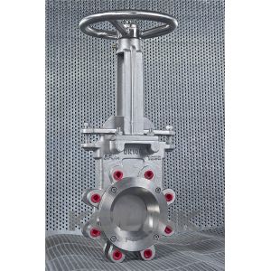 Wear-Resistant Knife Gate Valve with SS or Ni-hard Cone