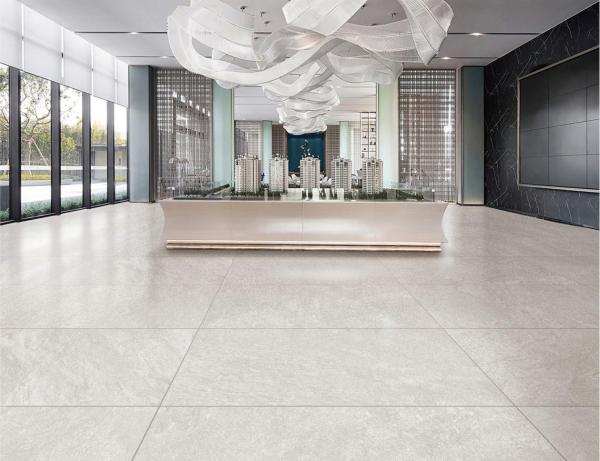SGS Homogeneous Rustic Porcelain Floor Tiles , Non Slip 10mm Vitrified Glazed