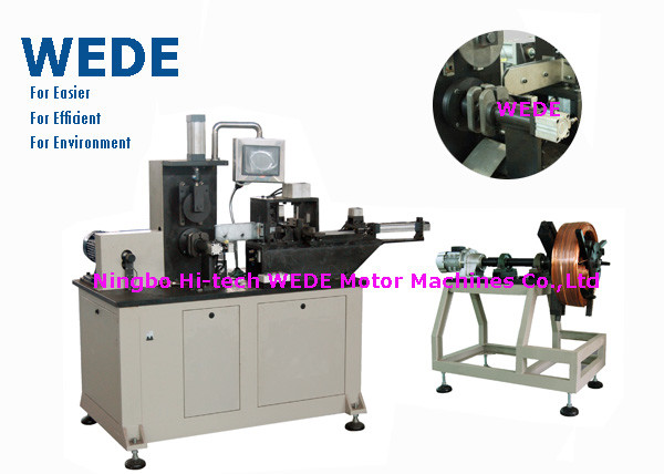 Automatic Transformer Winding Machine , Paper Feeding Wire Winding Machine