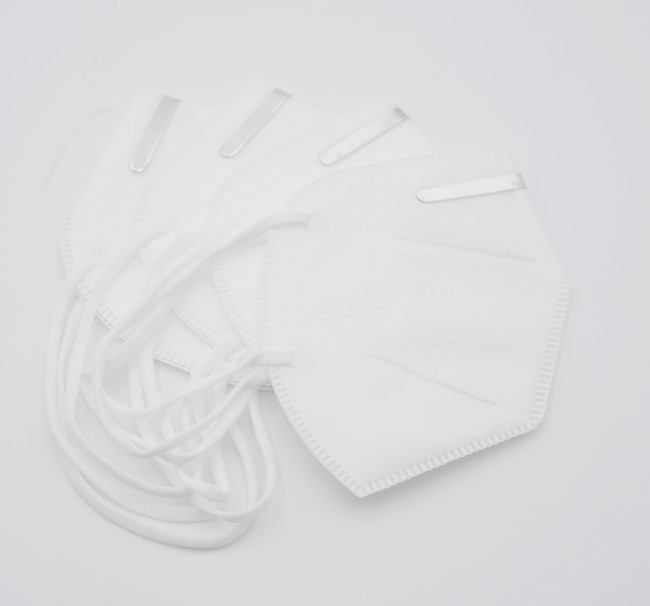 White Color Disposable KN95 Mask Dust Safety Protective For Home Office Outdoor