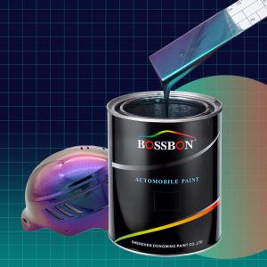 China Optional Colors Chameleon Pigment Paint Acrylic Resin Metallic Car Refinish Paint factory