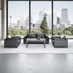 Stainless Steel Legs Modern Commercial Sofa