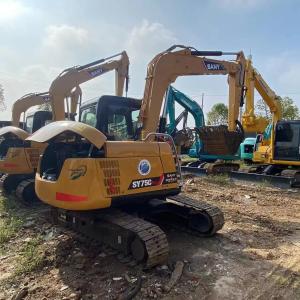 China Crawler Mini Excavator Second Hand 43KW 7280kg Sany 75c Specs factory