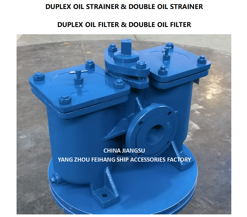 MESH 100 DN65 MATERIAL DUPLEX FUEL FILTER CAST IRON CLASS