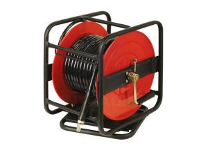 China Universal Rotation Air And Water Hose Reel For PU / PVC / Hybrid / Polymer Hose factory