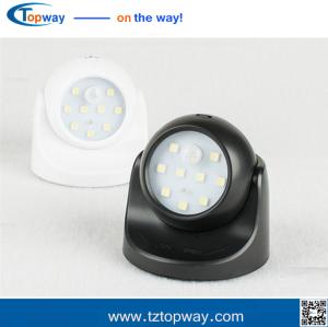 China 360 degree rotates motion activated cordless sensor safety led light indoor factory