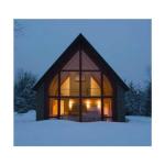 Outside Quick Concrete Tiny Log Cabin Kits Prefabricated Steel Ferro Cement