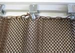 Durable Metal Coil Curtain For Restaurant Interior Decoration With Accessories
