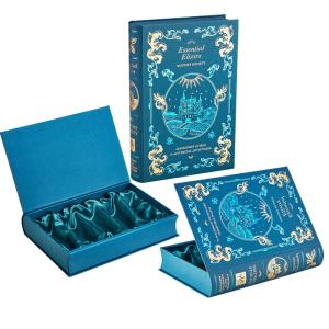 China Recycled Rigid Magnetic Closure Storage Box Hollow Faux Fake Book Shaped factory