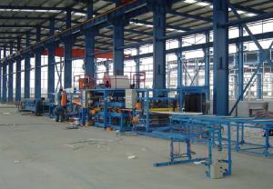 China Roof And Wall Sandwich Panel Production Line, Polystyrene EPS Sandwich Panel Line factory