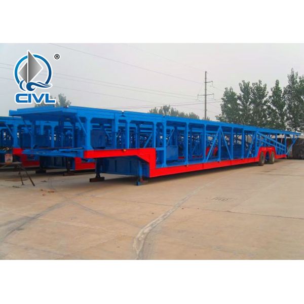 2 axles 6-9 cars Vehicle Auto Suv Carrier Carring Transport Semitrailer Car Carrier Semi Truck Trailer For Sale