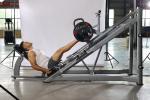 Commercial Gym Equipment Plate Loaded Strength Training Linear Leg Press Hack