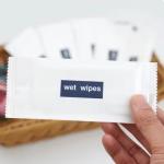 KILINE Private Labels Eco-friendly Individually Wrapped Portable Hands Cleaning