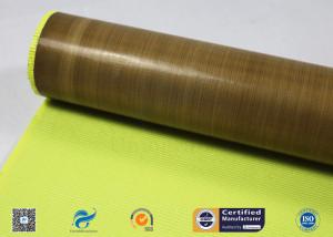 China Fireproof PTFE Coated Fiberglass Fabric Adhesive Tapes Heat Insulation factory