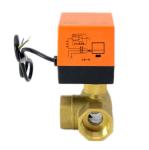 Air conditioning floor heating Parts electric two way ball valve three wire two