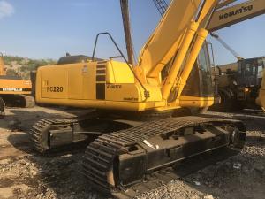 China Hydraulic 22 Ton Used KOMATSU Excavator PC220-6 1.0cbm Bucket No Oil Leakage factory