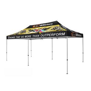 China Large Headroom 10x20 Pop Up Canopy , Display Canopy Tent Dye Sublimation Heavy Duty factory