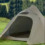 Mountaineering Double Decker 1 Person Trekking Tent Four Season Bill
