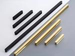 Smple Modern Aluminum long handles Factory Price Top quality plated 1200mm Gold