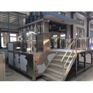 China 0-160C Temperature Industrial Blender Machine with High Shear Homogenizing Method and Industrial factory