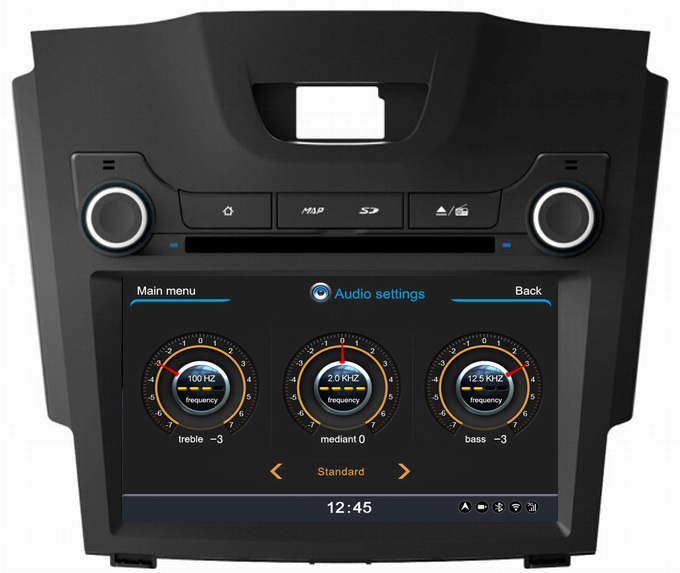Ouchangbo car DVD gps navi head unit Chevrolet Colorado S10 support DVR MPEG4 BT phonebook
