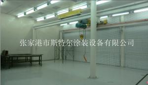 China Powder Coating Spray Booth Dust Control 1.8mm Galvanized Sheet Load Bearing Bracket on sale